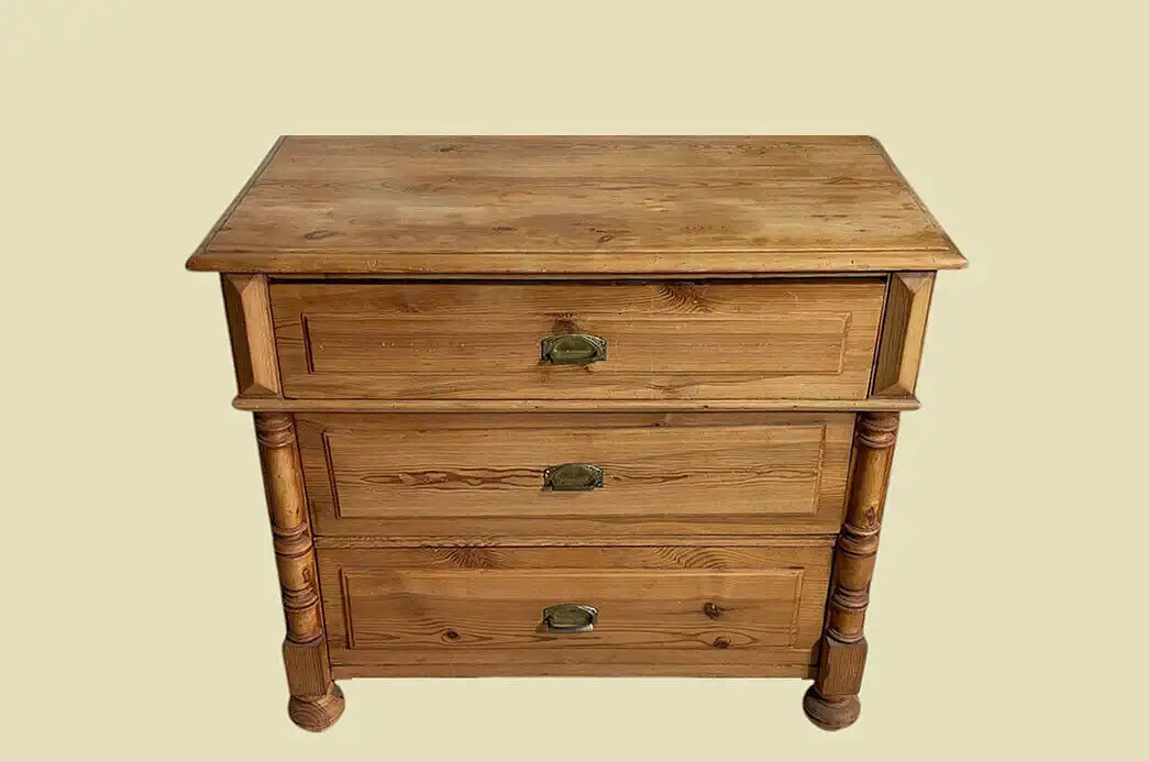 1880er Kommode ANTIK Gründerzeit Weichholz Sidebord von 1880 2