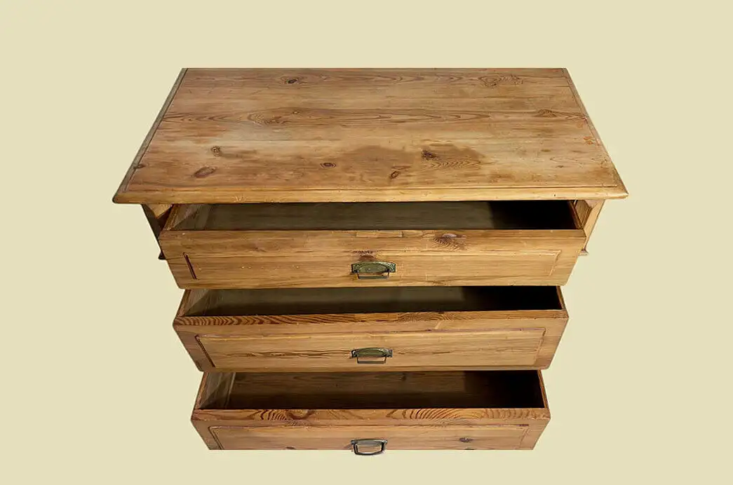 1880er Kommode ANTIK Gründerzeit Weichholz Sidebord von 1880 4