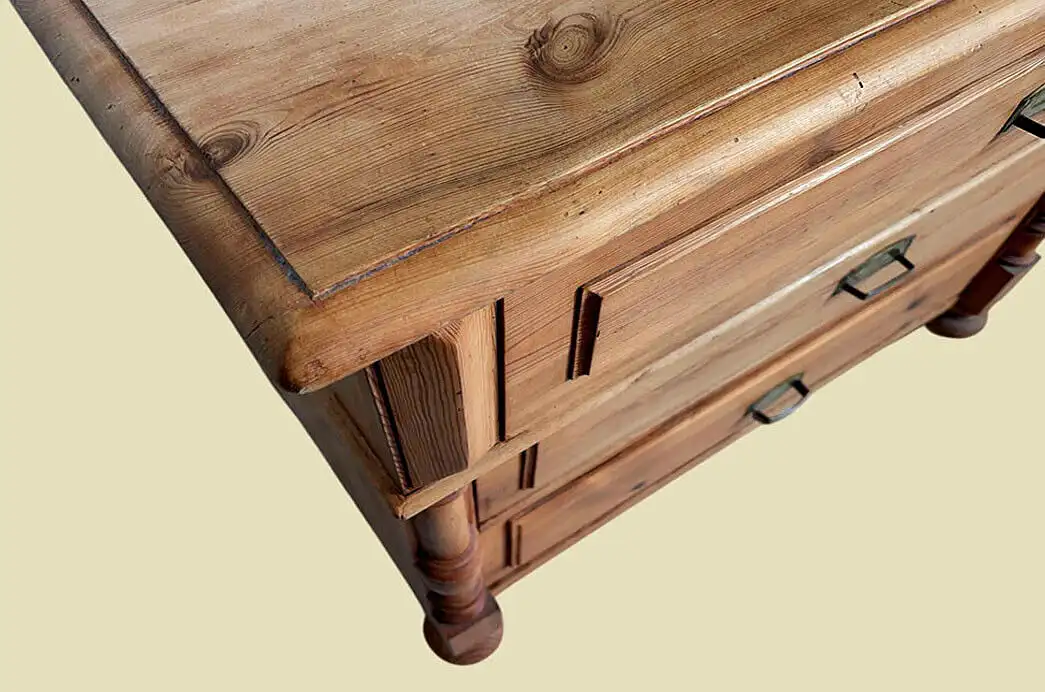 1880er Kommode ANTIK Gründerzeit Weichholz Sidebord von 1880 5