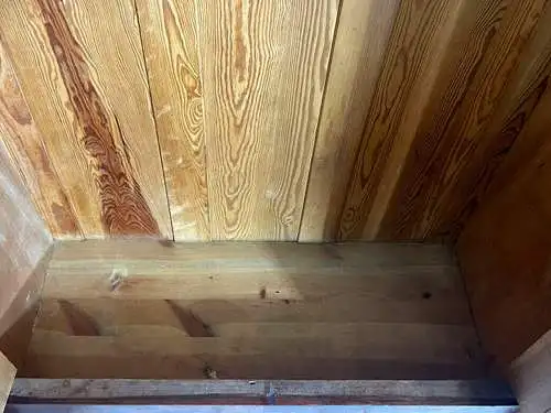 1880er Kleiderschrank ANTIK Gründerzeit Nußbaum Schrank von 1880
