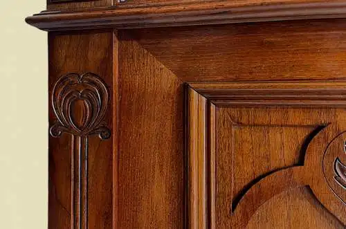 1920er Anrichte Buffet ANTIK Jugendstil Kommode Halbschrank Sideboard von 1920