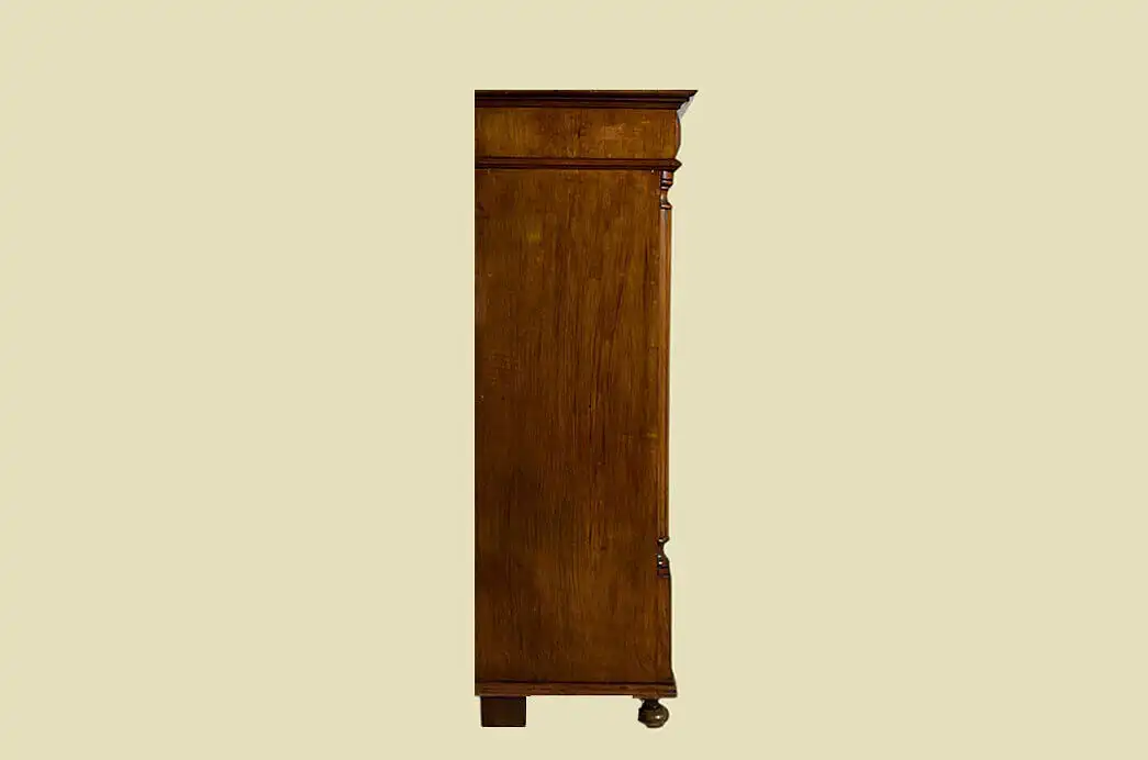 1880er Vertiko Gründerzeit ANTIK Nußbaum Kommode Schrank von 1880 18