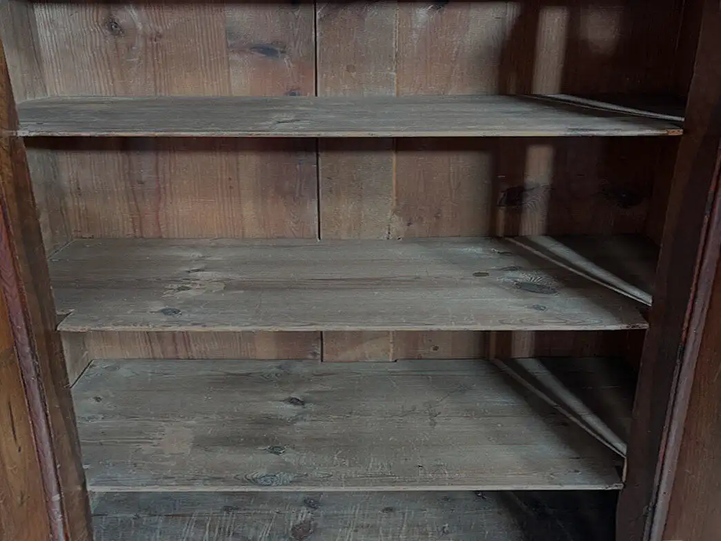 1880er Vertiko Gründerzeit ANTIK Nußbaum Kommode Schrank von 1880 9