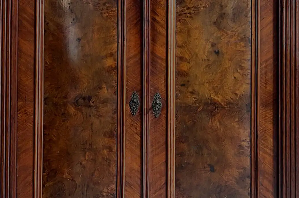 1880er Vertiko Gründerzeit ANTIK Nußbaum Kommode Schrank von 1880 14