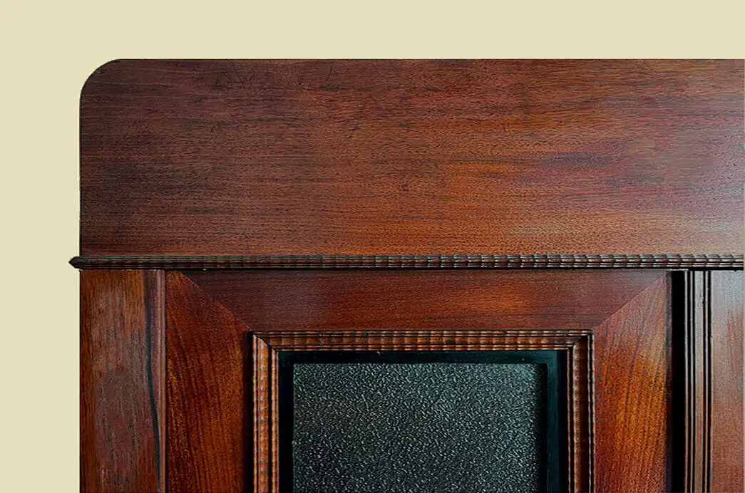 1920er Kleiderschrank ANTIK Jugendstil Mahagoni Schrank von 1920 7