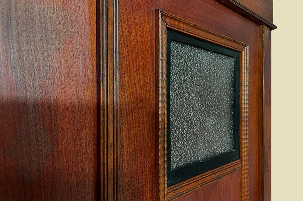 1920er Kleiderschrank ANTIK Jugendstil Mahagoni Schrank von 1920 9