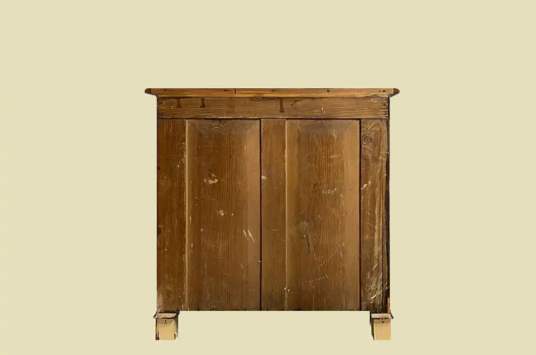 1880er Kommode ANTIK Gründerzeit Nußbaum Halbschrank Schrank von 1880 18
