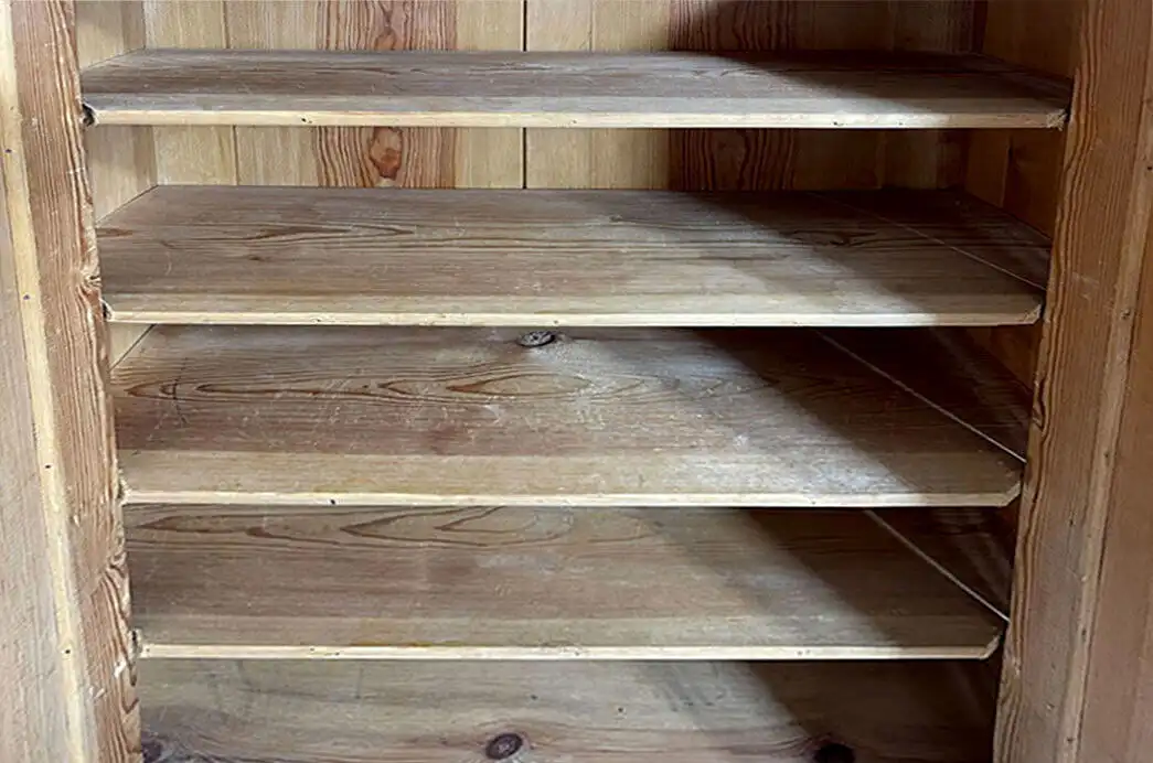 1880er Vertiko Gründerzeit ANTIK Nußbaum Kommode Schrank von 1880 5