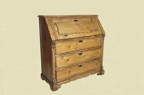 1840er Schreibtisch ANTIK Louis Philippe Biedermeier Klapp Sekretär von 1840