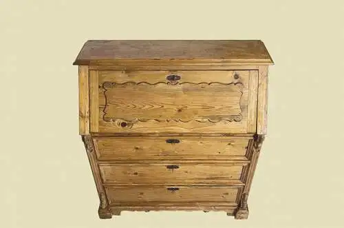 1840er Schreibtisch ANTIK Louis Philippe Biedermeier Klapp Sekretär von 1840