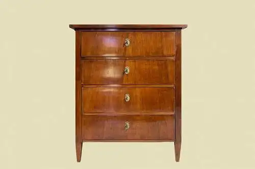 ORIGINAL Elegante handpolierte Empire Biedermeier Kirschholz Kommode von 1820