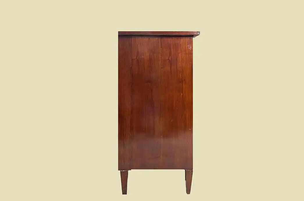ORIGINAL Elegante handpolierte Empire Biedermeier Kirschholz Kommode von 1820 16