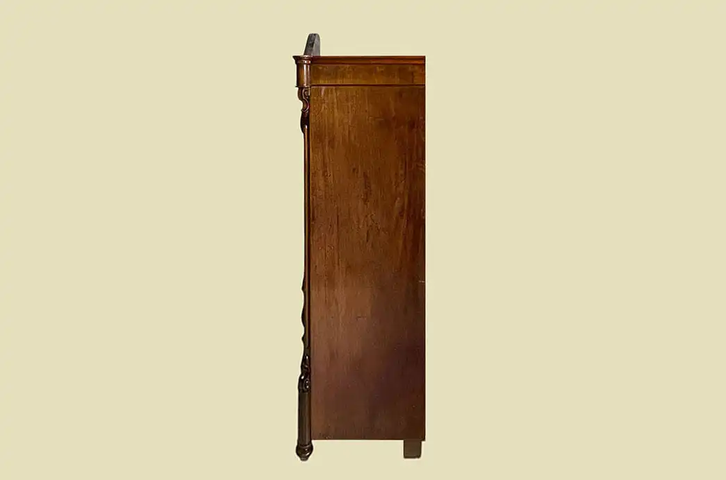 1840er Sekretär ANTIK Louis Philippe Mahagoni Schreibtisch von 1840 17
