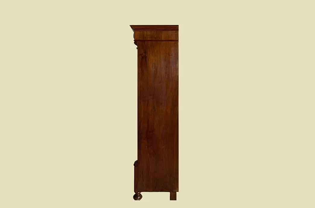 1880er Vitrine ANTIK Gründerzeit Nußbaum Bücherschrank Schrank von 1880 19