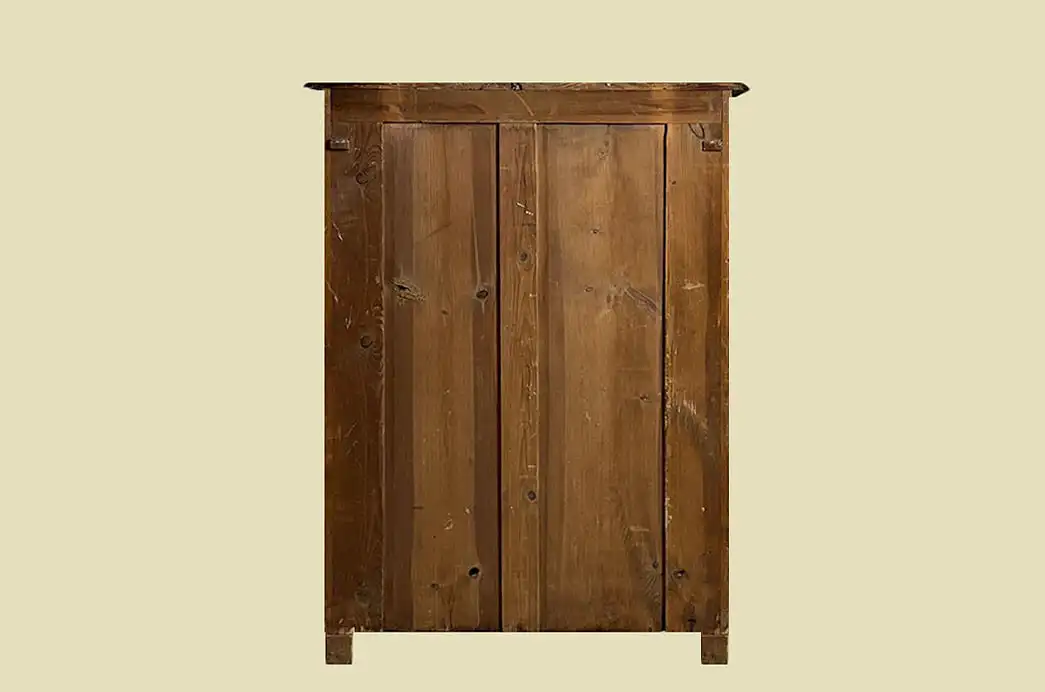 1880er Vertiko Gründerzeit ANTIK Nußbaum Kommode Schrank von 1880 18