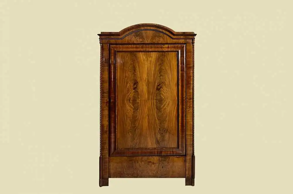 1820er ANTIK Biedermeier Garderoben Wäsche Schuh Kleider Schrank von 1820 0