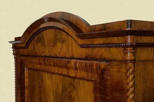 1820er ANTIK Biedermeier Garderoben Wäsche Schuh Kleider Schrank von 1820