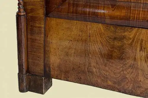 1820er ANTIK Biedermeier Garderoben Wäsche Schuh Kleider Schrank von 1820