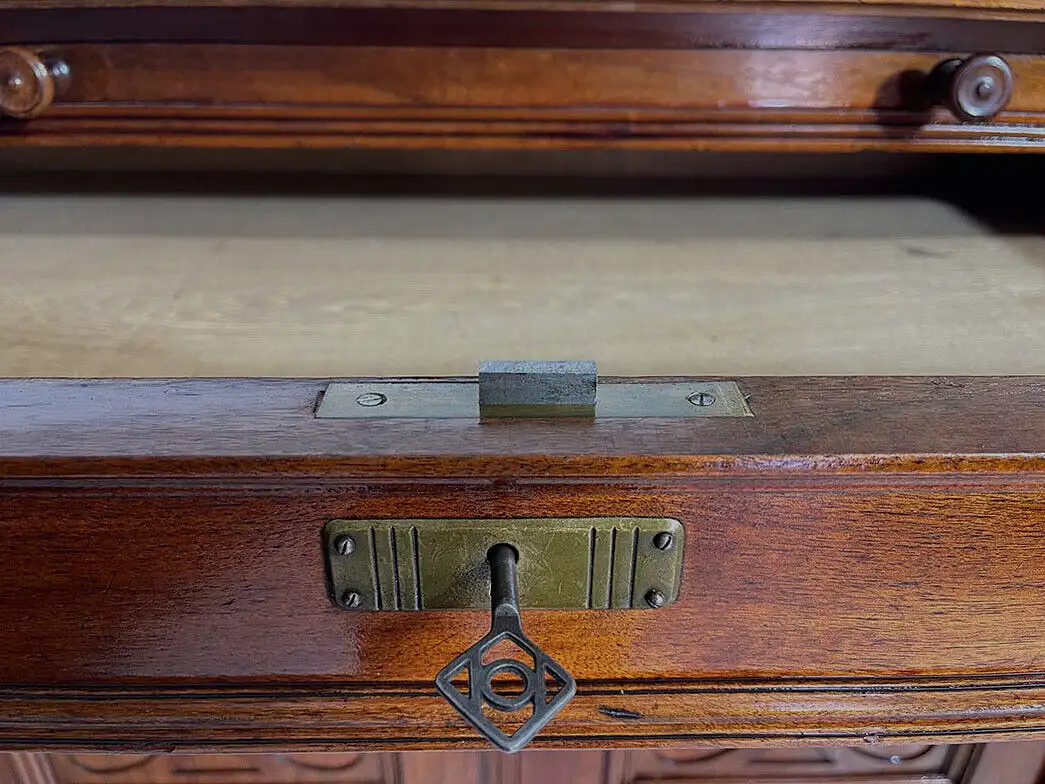 1920er Anrichte Buffet ANTIK Jugendstil Kommode Halbschrank Sideboard von 1920 7