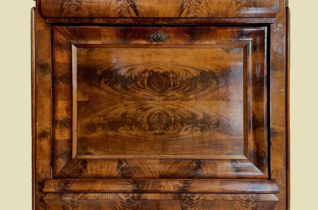 1840er Sekretär ANTIK Louis Philippe Mahagoni Schreibtisch von 1840 13