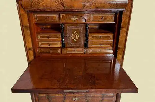 1840er Sekretär ANTIK Louis Philippe Mahagoni Schreibtisch von 1840