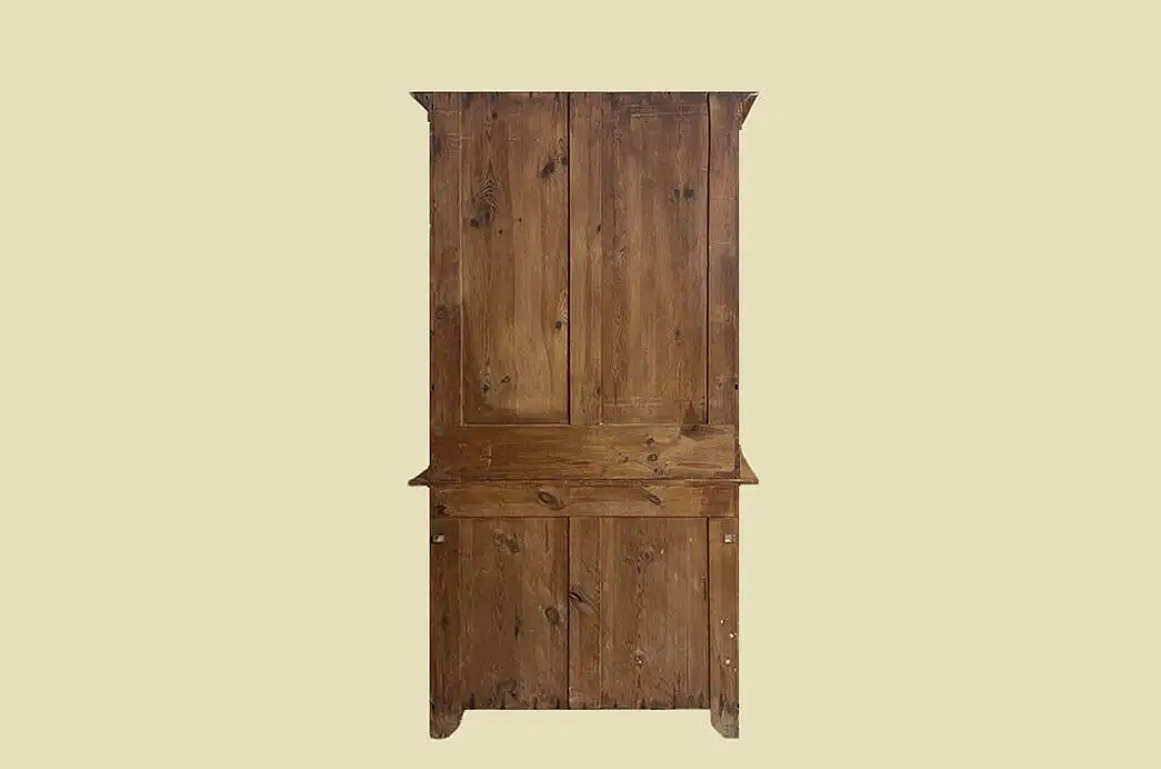 1920er Küchenbuffet ANTIK Jugendstil Weichholz Vitrine Kommode Schrank von 1920 17