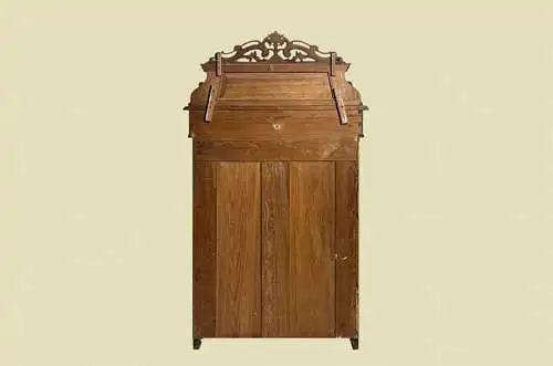 1840er Vertiko ANTIK Louis Philippe Nußbaum Schrank Kommode von 1840
