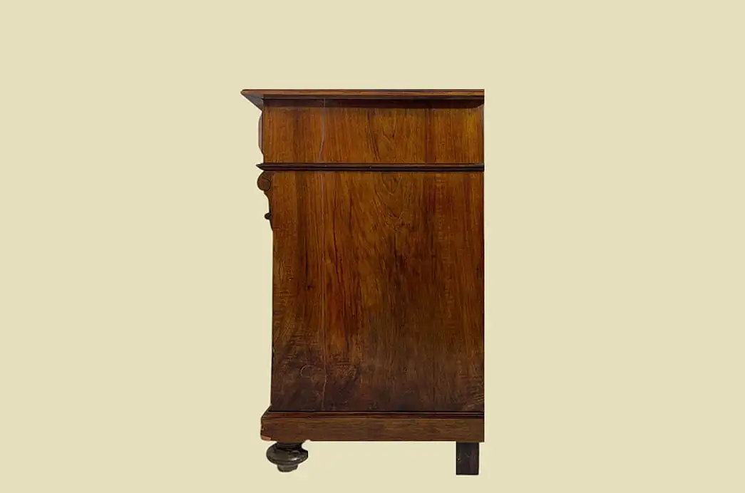 1880er Kommode ANTIK Gründerzeit Nußbaum Sideboard Schrank von 1880 19
