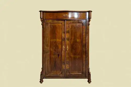 1840er Vertiko ANTIK Louis Philippe Mahagoni Schrank Kommode von 1840