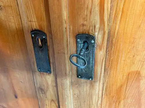 1920er Vertiko ANTIK Jugendstil Nußbaum Aufsatz Kommode Schrank von 1920