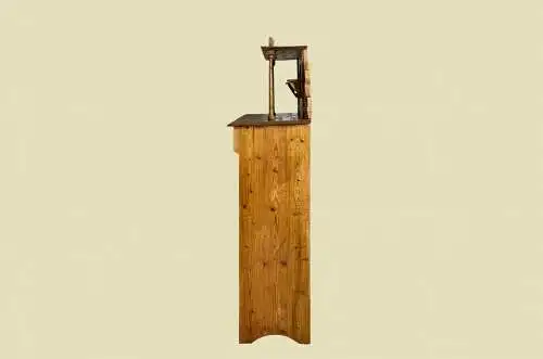 1920er Vertiko ANTIK Jugendstil Nußbaum Aufsatz Kommode Schrank von 1920