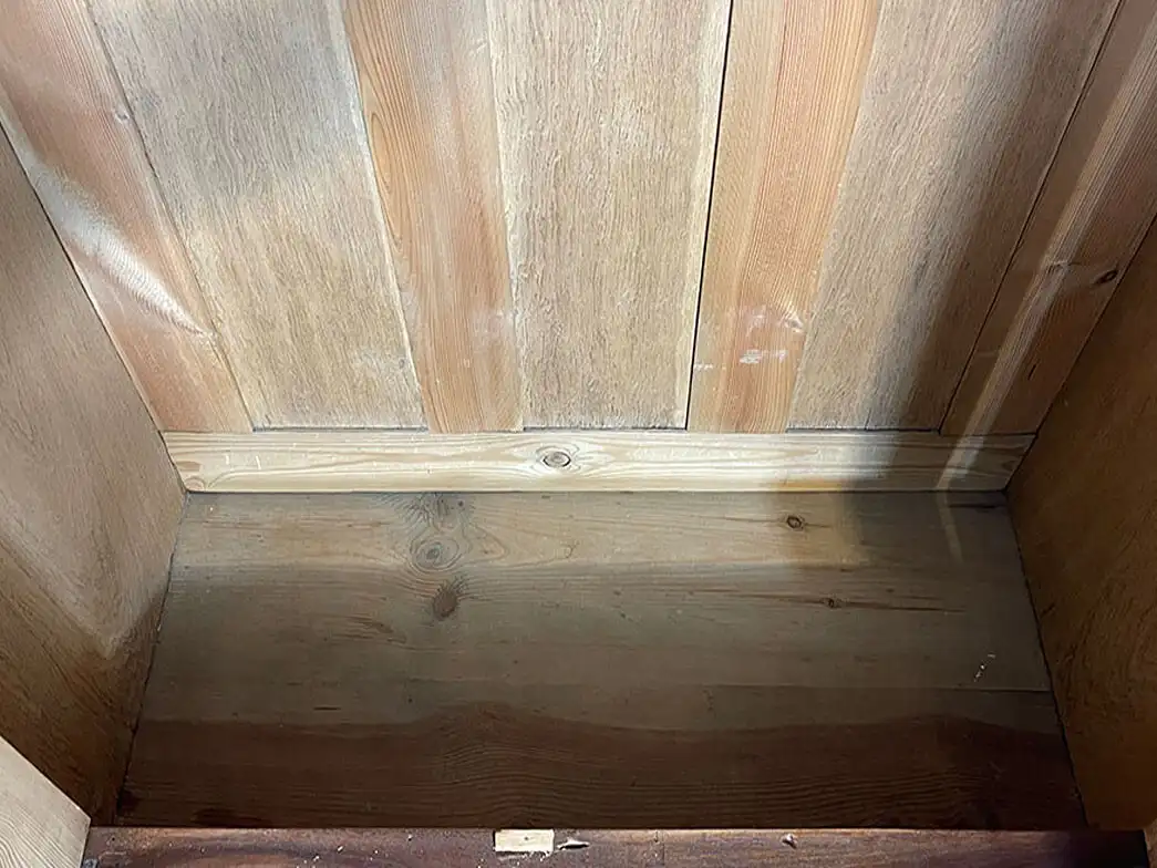 1880er Kleiderschrank ANTIK Gründerzeit Nußbaum Säulen Schrank von 1880 6