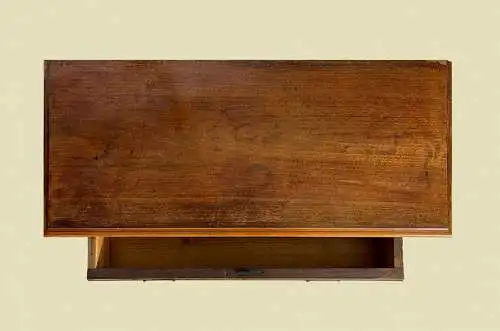 1880er Vertiko Gründerzeit ANTIK Nußbaum Kommode Schrank von 1880