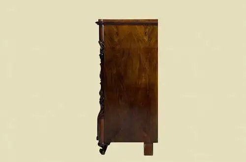 1820er Kommode Empire Biedermeier Louis Philippe Mahagoni Herrenkommode von 1820