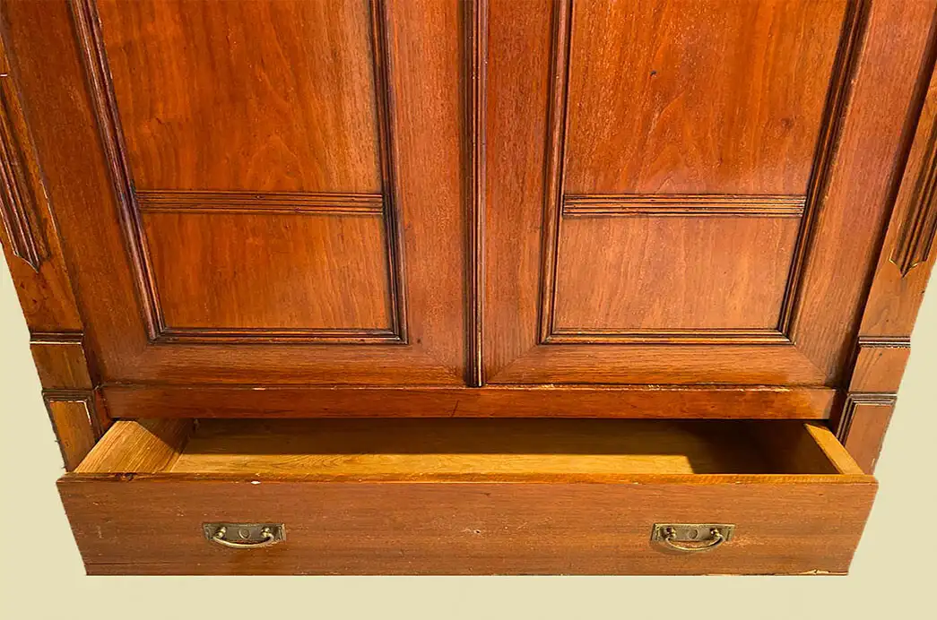 1920er Kleiderschrank ANTIK Jugendstil Mahagoni Lebensbaum Schrank von 1920 5