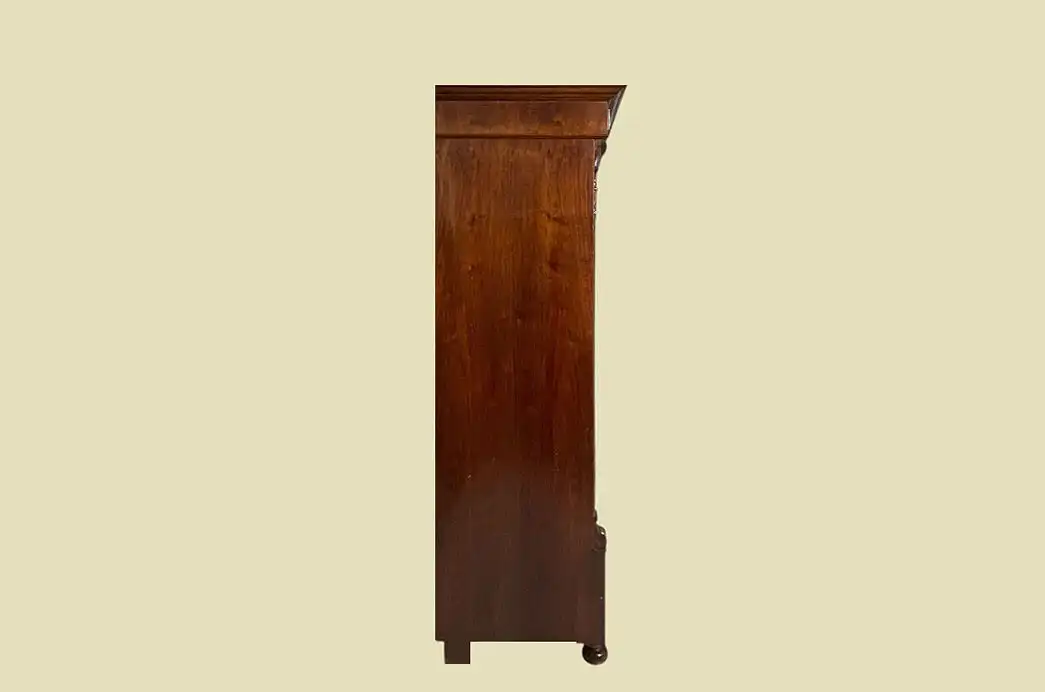 1880er Kleiderschrank ANTIK Gründerzeit Nußbaum Schrank von 1880 15