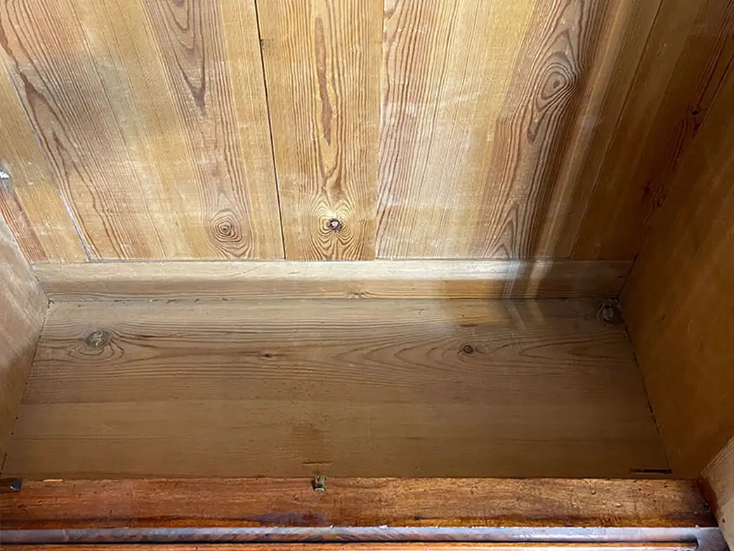 1880er Kleiderschrank ANTIK Gründerzeit Nußbaum Schrank von 1880 4