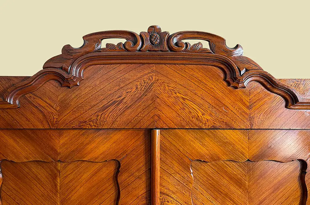 1820er ANTIK Biedermeier Esche Schubladen Wäsche Kleider Schrank von 1820 10