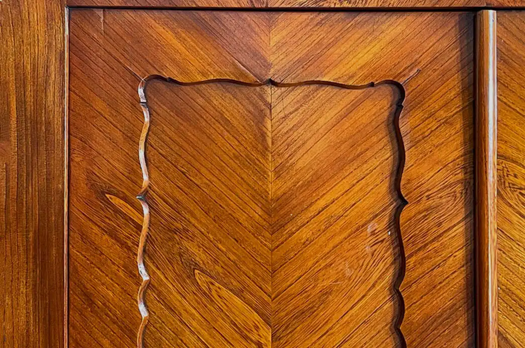 1820er ANTIK Biedermeier Esche Schubladen Wäsche Kleider Schrank von 1820 13