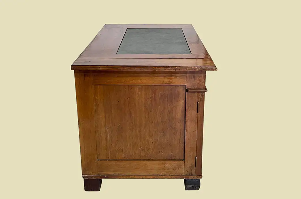 1920er Schreibtisch ANTIK Jugendstil Teak Sekretär Tisch von 1920 14