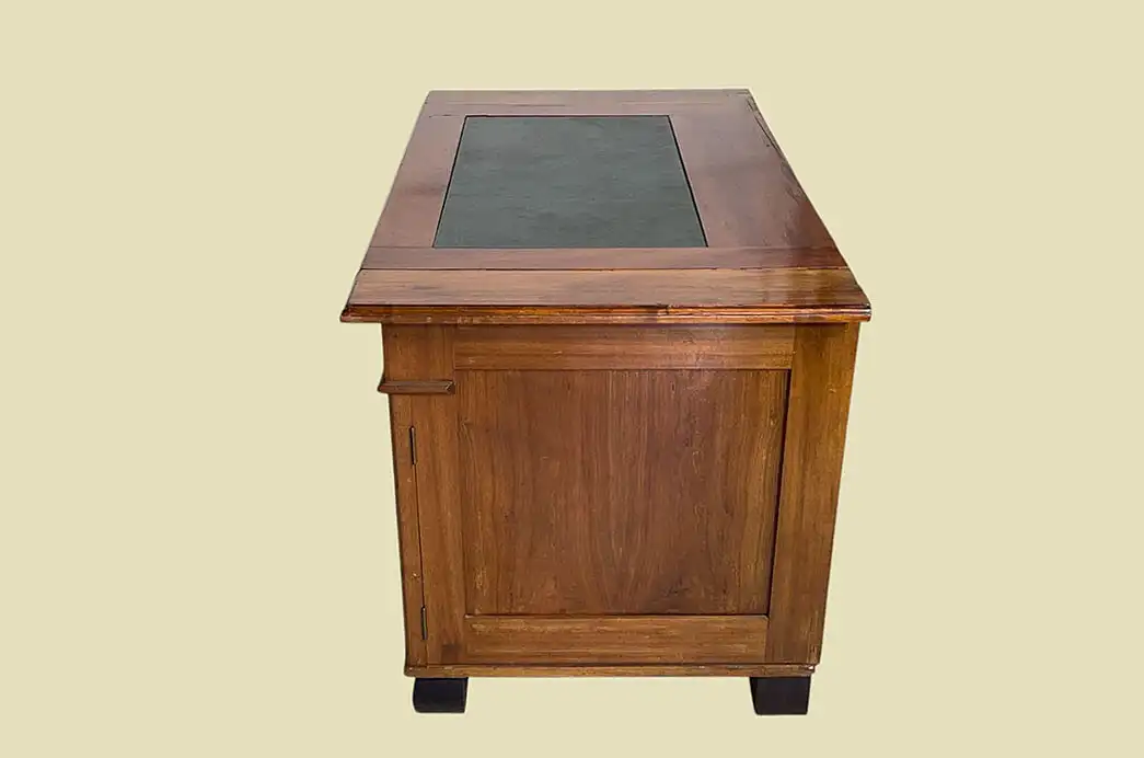 1920er Schreibtisch ANTIK Jugendstil Teak Sekretär Tisch von 1920 16