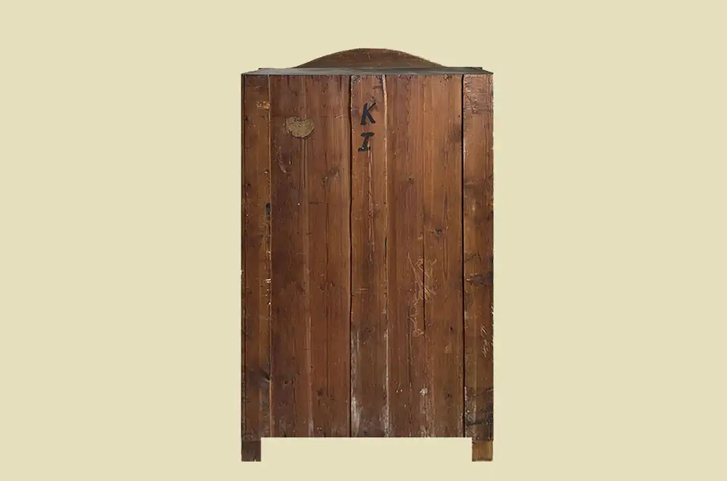 1840er Kleiderschrank ANTIK Louis Philippe Mahagoni Schuh Wäsche Schrank 16