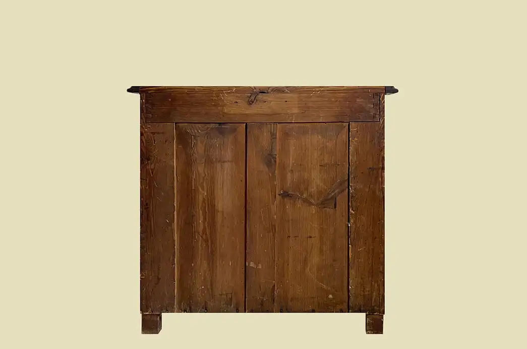 1840er Kommode ANTIK Louis Philippe Nußbaum Schrank Sideboard von 1840 18