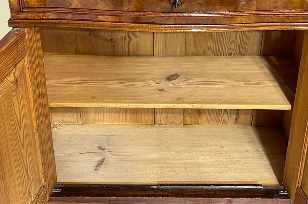 1840er Kommode ANTIK Louis Philippe Nußbaum Schrank Sideboard von 1840 5