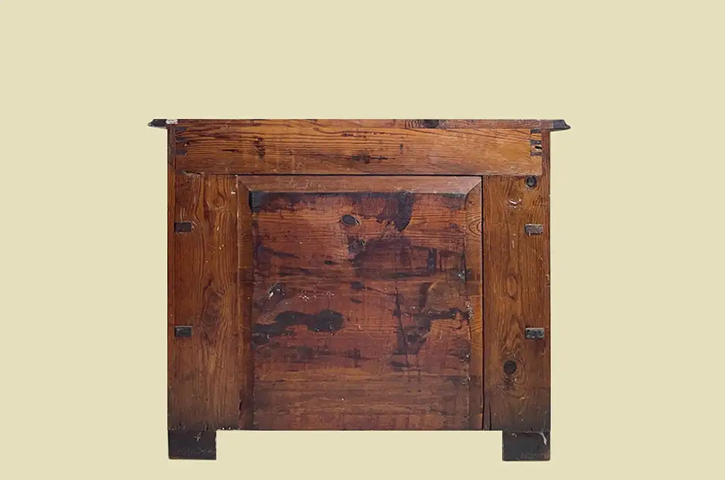 1840er Kommode ANTIK Louis Philippe Birke Schrank Sideboard von 1840 17