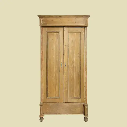 1880er Kleiderschrank ANTIK Kiefer Gründerzeit Schrank von 1880 -zerlegbar-