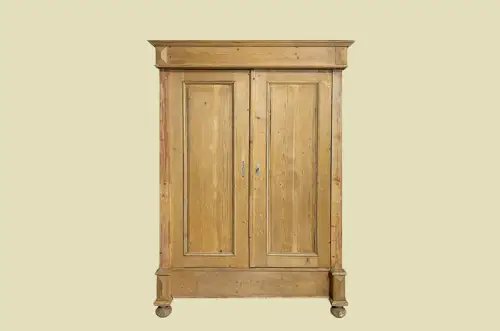 1880er Kleiderschrank ANTIK Kiefer Gründerzeit Schrank von 1880 -zerlegbar-