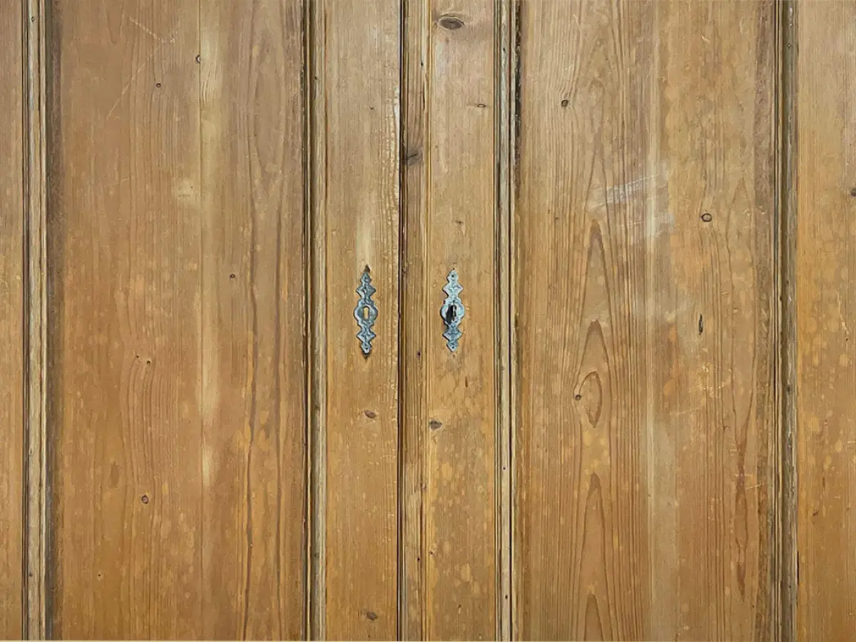 1880er Kleiderschrank ANTIK Kiefer Gründerzeit Schrank von 1880 -zerlegbar- 12