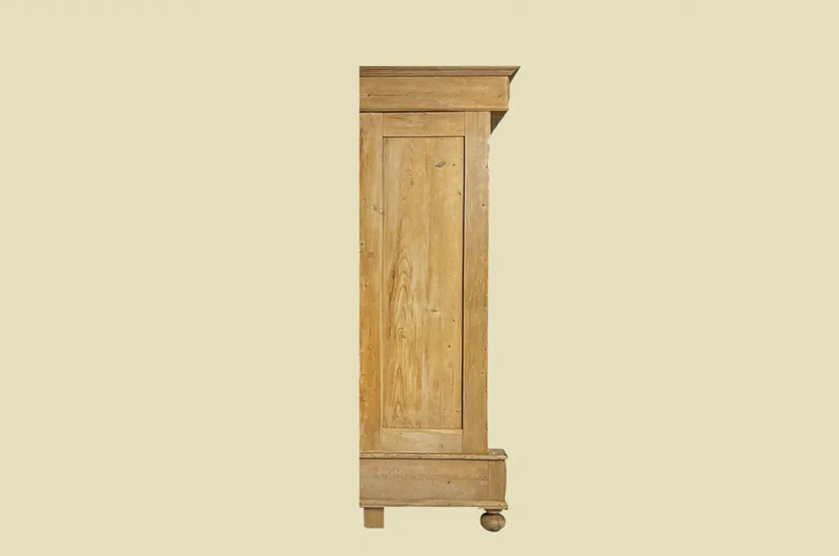 1880er Kleiderschrank ANTIK Kiefer Gründerzeit Schrank von 1880 -zerlegbar- 15