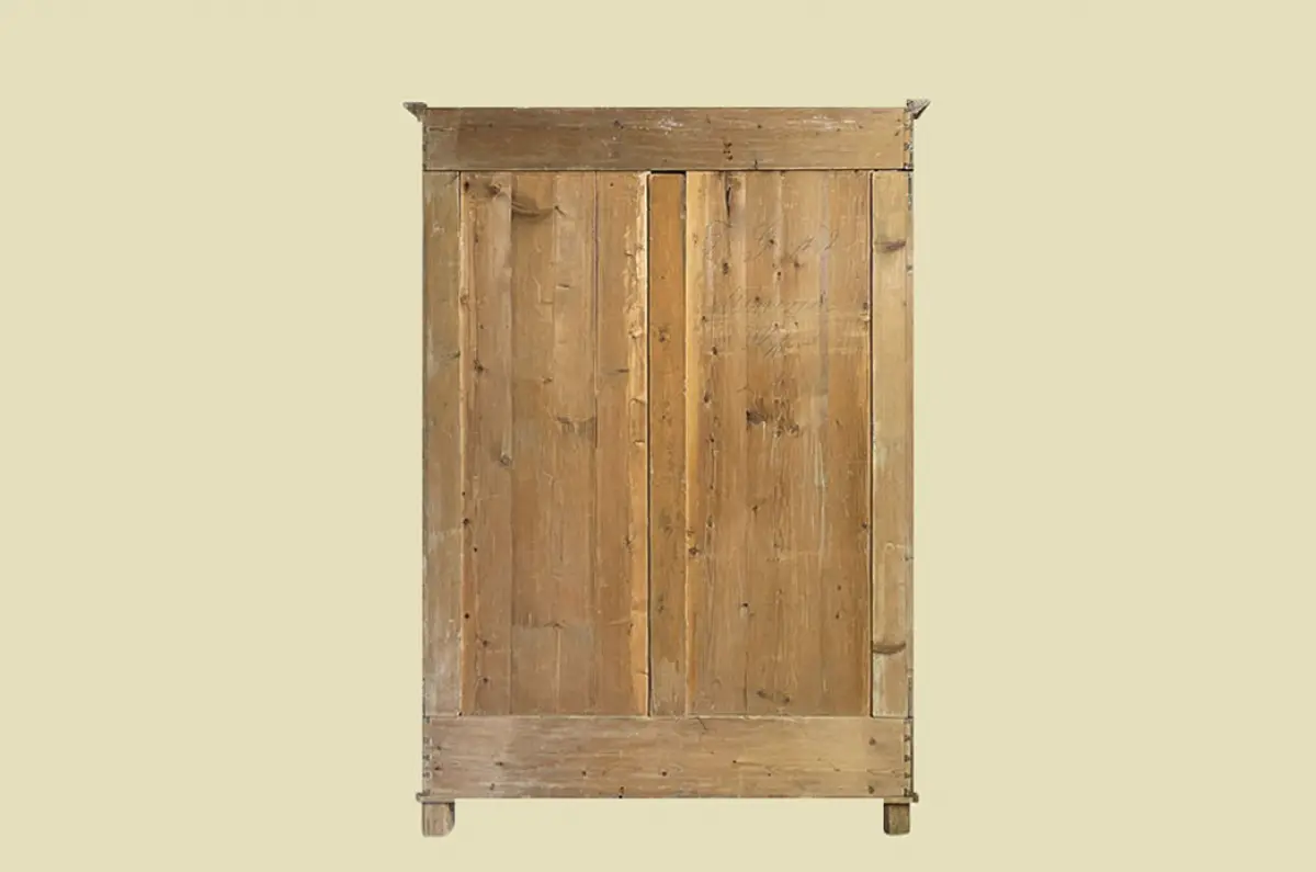 1880er Kleiderschrank ANTIK Kiefer Gründerzeit Schrank von 1880 -zerlegbar- 16